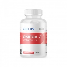  GEON Omega 3+Vitamin D3 120 