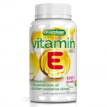 Витамины Quamtrax Nutrition Vitamin E 60 таблеток