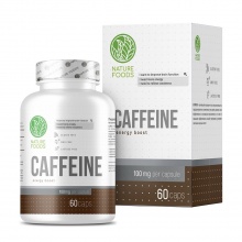 Энергетик Nature Foods Caffeine 100 мг 60 капсул